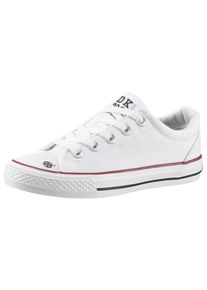 Kinder Slip-On Sneaker, Dockers by Gerli, Gr. 32, weiß, Textil, sportlich, Schuhe, Sneaker, Schnürschuh, Schlupfschuh für den Alltag