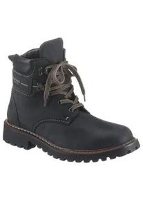 Winterboots Josef Seibel "ADELBODEN" Gr. 44, schwarz Herren Schuhe mit gepolstertem Schaftrand