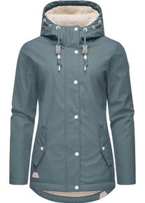 Ragwear Damen Regenjacke "Marge", grau, casual, Gr. XXL, Obermaterial: 100% Polyester, Futter: 100% Polyester, Wattierung: 100% Polyester, Jacken,