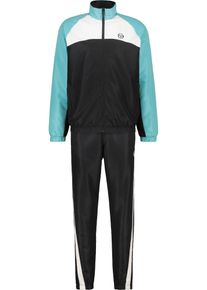 Sergio Tacchini Herren Trainingsanzug "METROPOLIS TRACKSUIT Herren", blau, Gr. L, 100% POLYESTER, Sportanzüge, Trainingsanzug Herren, Tracksuit,