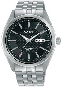 Lorus Herren Automatikuhr "Classic", silber, Armbanduhren, Armbanduhr, Herrenuhr, Mechanische Uhr, Edelstahlarmband, analog, Tag