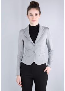 Imperial Damen Kurzblazer "IMP-J S24ABE", grau, feminin, Gr. S, Web, Obermaterial: 62% Viskose, 32% Polyamid, 6% Elasthan, Blazer, im Athleisure Look