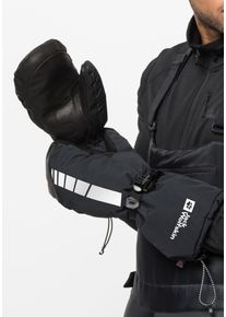 Jack Wolfskin Damen Fäustlinge "1995 SERIES MITTEN", schwarz, Gr. XL, 1. OBERSTOFF 100% POLYAMID, 2. OBERSTOFF 100% LEDER FUTTER 100% POLYESTER 1.