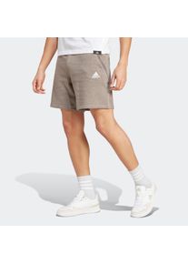 Herren Shorts "M MEL SHRT", grau, sportlich, Gr. XL, adidas Sportswear, Obermaterial: 70% Baumwolle, 30% Polyester, Hosen