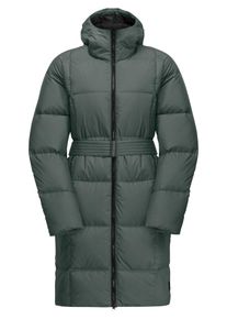 Jack Wolfskin Damen Daunenmantel "FROZEN LAKE COAT W", grün, Gr. M, Hauptmaterial: 100% Polyester (recycled); Futter: 100% Polyester (recycled);
