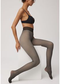 YSABEL MORA Damen Thermostrumpfhose "HOSIERY COLLECTION", Gr. L, schwarz, Obermaterial: 70% Polyester, 20% Polyamid, 10% Elasthan, unifarben,