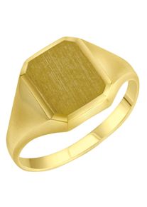 Firetti Herren Goldring "Schmuck Geschenk Gold 375 Herrenring Goldring", 58, Gelbgold 375, 3,5mm, gold, Gelbgold 375, Fingerringe