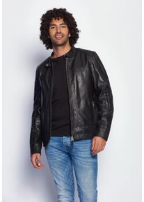 Maze Herren Lederjacke "71Jack", schwarz, Gr. XL, Obermaterial: 100% Lammleder / Futter: 100% Baumwolle / Ärmelfutter: 100% Polyester, Jacken