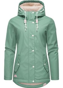 Ragwear Damen Regenjacke "Marge", grün, casual, Gr. XXL, Obermaterial: 100% Polyester, Futter: 100% Polyester, Wattierung: 100% Polyester, Jacken,