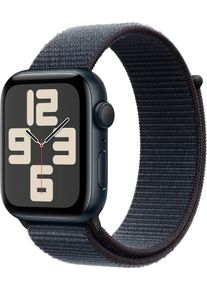 Apple Smartwatch "Watch SE (2024)", 44mm, ohne eSIM, One-Size, Sport Loop, schwarz, Smartwatches