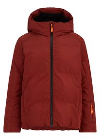 Ziener Kinder Skijacke "AWAR", braun, Gr. 176, Obermaterial: 100% Polyester; Futter: 100% Polyamid; Wattierung: 100% Polyester recycled, Jacken