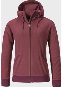 Schöffel SCHÖFFEL Damen Fleecejacke "Urban Fleece Jk Style Leveche WMS", pink, modisch, Gr. 46, Oberstoff : 100% Polyester Futter : 100% Polyester, Jacken