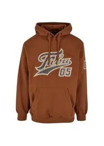 Kapuzensweatshirt Fubu "Fubu Herren FM224-035-2 Varsity Heavy Hoodie" Gr. XL, braun Herren Sweatshirts