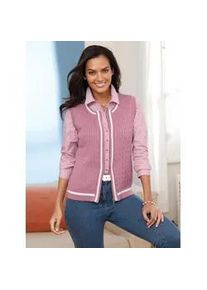 Strickweste Casual Looks Gr. 40, rosa (altrosa) Damen Westen