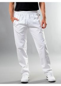 TRIGEMA Herren Jerseyhose "TRIGEMA Freizeithose aus 100% Baumwolle", weiß, casual, Gr. L, 100% Baumwolle, Hosen