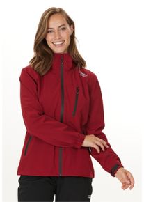 WEATHER REPORT Damen Outdoorjacke "CAMELIA W-PRO15000", rot, casual, Gr. 36, mehrfarbig, bedruckt, 94% Polyester, 6% Elasthan, Jacken, mit