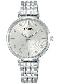 Lorus Damen Quarzuhr "Women", silber, Armbanduhren, Armbanduhr, Damenuhr, Edelstahlarmband, analog, Glaskristalle