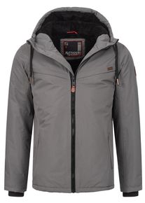 Herren Winterjacke "ASLighty", grau, Gr. L, Alessandro Salvarini, Obermaterial: 100% Polyester, Jacken, innen komplett mit warmem Teddyfell