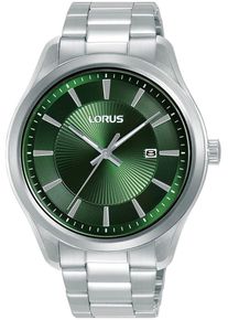 Lorus Herren Quarzuhr "Classic", silber, Armbanduhren, Armbanduhr, Herrenuhr, Edelstahlarmband, analog, Tag