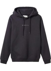 Herren Sweatshirt, grau, modisch, Gr. M, Tom Tailor Denim, Stoff, Sweatware, Obermaterial: 60% Baumwolle, 40% Polyester, Sweatshirts, mit Kapuze und