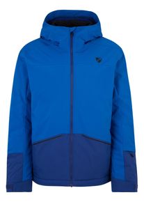 Ziener Herren Skijacke "TIMBARRA", blau, Gr. 58, Obermaterial alle Farben außer cobalt blue: 1. 60% Polyester, 40% Polyester recycled, 2. 100%