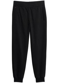 Superdry Herren Sweathose "ESSENTIAL LOGO JOGGER", schwarz, modisch, Gr. S, unifarben, angeraute Sweatware, Obermaterial: 80% Baumwolle, 20%