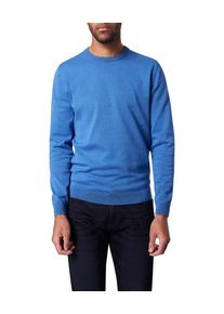 Pierre Cardin Herren Rundhalspullover "Strick RH", blau, casual, Gr. 4XL, Strick, Obermaterial: 100% Baumwolle, Pullover