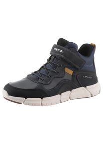 Geox Kinder Sneaker "J FLEXYPER BOY B ABX", Gr. 30, grau, Veloursleder, Synthetik, Textil, casual, Schuhe, Freizeitschuh, Boots, Schnürschuh mit
