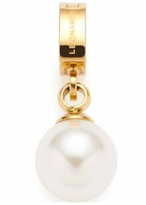 Leonardo Damen Charm-Einhänger "Anhänger Coco Clip&Mix, 023257", gold, Edelstahl, Perlen, Charms, mit Perle (imitiert)