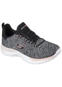 Slip-On Sneaker Skechers "DYNAMIGHT-BREAK-THROUGH" Gr. 38, schwarz (schwarz, meliert) Damen Schuhe Trainingsschuh, Freizeitschuh mit praktischem Gummizug