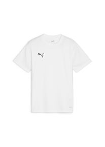 Puma Kinder Trainingstop "TEAMGOAL JERSEY JR", weiß, sportlich, Gr. 140, unifarben, Web, Obermaterial: 100% Polyester, Tops