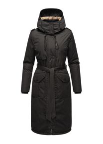 Navahoo Damen Wintermantel "Hokulanii", schwarz, casual, Gr. XL, Obermaterial: 100% Polyester, Futter: 100% Polyester, Wattierung: 100% Polyester,