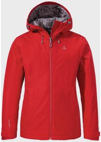 Schöffel SCHÖFFEL Damen Outdoorjacke "Hiking Ins Jacket Style Wildkar WMS", rot, sportlich, Gr. 40, Oberstoff : 100% Polyester (Membran: Polyurethan) Futter :