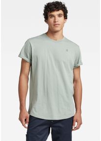 G-Star Raw G-STAR Herren T-Shirt "Lash", grün, casual, Gr. XXL, Obermaterial: 100% Baumwolle, Shirts, mit kleinem Logo Stitching