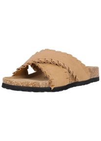 CRUZ Damen Sandale "Rufalia", Gr. 38, beige, Polyurethane, casual, Schuhe, mit weichem Fußbett