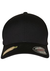 Flexfit Damen Flex Cap "Flexfit Accessoires Flexfit Recycled Polyester Cap", schwarz, casual, Gr. L, unifarben, 97% Polyester (Recycelt), 3%