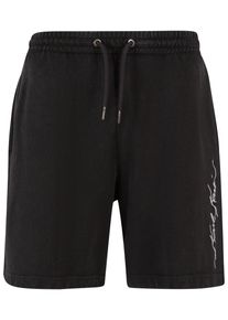 Karl Kani Herren Sweatshorts "Karl Kani KM242-049-1 Autograph Washed Sweatshorts", schwarz, Gr. XXL, 100% Baumwolle, Hosen
