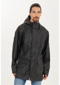 WEATHER REPORT Herren Regenjacke "Torsten", schwarz, casual, Gr. XL, unifarben, 100% Polyester, Jacken, mit verschweißten Nähten