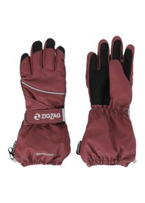 ZIGZAG Kinder Skihandschuhe "Kempston", rot, sportlich, Gr. 152, mehrfarbig, 100% Polyester, Handschuhe, mit komfortabler Wintersport-Ausstattung
