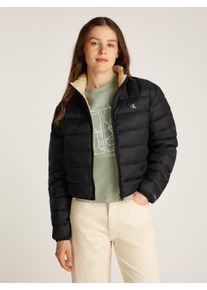 Damen Steppjacke "UL SHORT PUFFER", schwarz, feminin, Gr. XXXL, Calvin Klein Jeans, unifarben, Web, Obermaterial: 100% Polyamid. Futter: 100%
