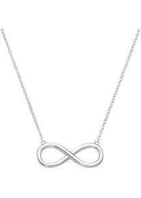 Collier Giorgio Martello MILANO "Infinity, Silber 925" Halsketten Gr. 45cm, Silber 925 (Sterlingsilber), silberfarben (silber) Damen