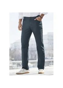 Chinohose John Devin "regular-fit, 5-Pocket-Hose" Gr. 32, Länge 32, blau (navy) Herren Hosen aus elastischer Baumwoll-Qualität