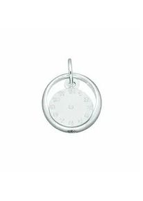 Ketten-Anhänger ADELIA ́S "Damen Silberschmuck" Schmuckanhänger Gr. Silber 925 (Sterlingsilber), silberfarben (silber) Damen 925 Sterling Silber mit Zirkonia Silberschmuck für