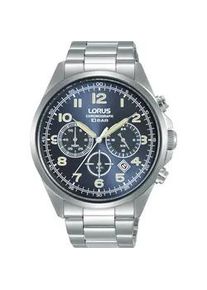 Chronograph Lorus "RT305KX9" Armbanduhren silberfarben Herren Armbanduhr, Quarzuhr, Herrenuhr, Stoppfunktion, Datum