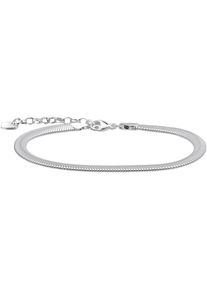Thomas Sabo Damen Armband "Schmuck Silber 925 Schlangenkettengliederung, A2169-001-21-L19V", 19, Silber 925 (Sterlingsilber), silber, Silber 925