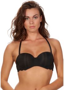 After Eden Damen Multiway-BH "EVY", Gr. 75, schwarz, Obermaterial: 85% Nylon, 15% Elasthan, unifarben, feminin, BHs, mit abnehmbaren Trägern