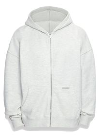 DROPSIZE Herren Sweatjacke "Dropsize Herren Bazix Republiq Super Heavy Rib Zipper", beige, Gr. S, unifarben, 80% Baumwolle, 20% Polyester, Sweatjacken