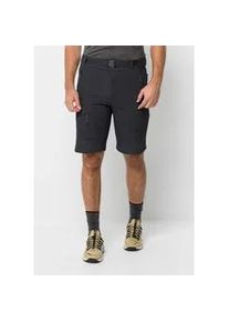 Trekkinghose Jack Wolfskin "ZIEGSPITZ SHORTS M" Gr. 52, Normalgrößen, grau (phantom) Herren Hosen