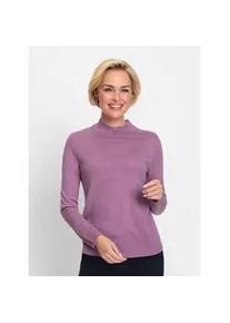 Classic Dog Stehkragenpullover CLASSIC "Pullover" Gr. 52, lila (orchidee) Damen Pullover