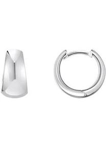 Paar Creolen Thomas Sabo "Schmuck Silber 925 Ohrringe Trapezform, CR740-001, CR740-413" Gr. Silber 925 (Sterlingsilber), silberfarben Damen